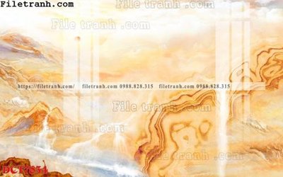 File in trần File in vân đá cẩm thạch DCT7634 (bản gốc) 5D