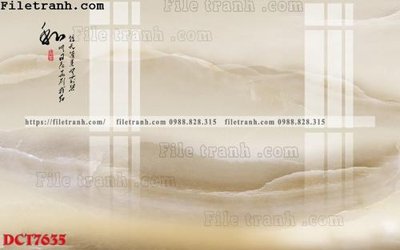 File in trần File in vân đá cẩm thạch DCT7635 (bản gốc) hoa văn
