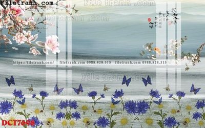 File tranh File in vân đá cẩm thạch DCT7698 (gốc) in backlit film