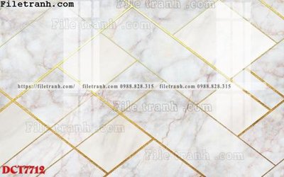 File in mica File in vân đá cẩm thạch DCT7712 (bản gốc) siêu trong