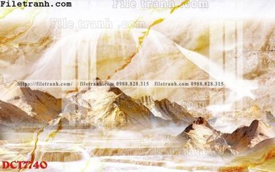 File gốc File in vân đá cẩm thạch DCT7740 (thiết kế) cho in ấn