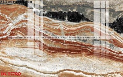 File tranh in trần 3D File in vân đá cẩm thạch DCT7790 (ảnh gốc)