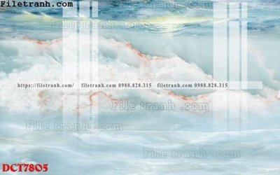 File gốc File in vân đá cẩm thạch DCT7805 (in tráng gương) nghệ thuật