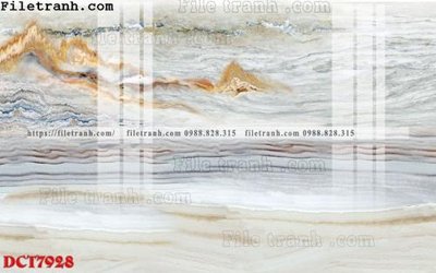 File gốc File in vân đá cẩm thạch DCT7928 (in lụa) hoa văn cổ điển