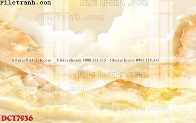 File tranh File in vân đá cẩm thạch DCT7936 (gốc) chủ đề thành phố