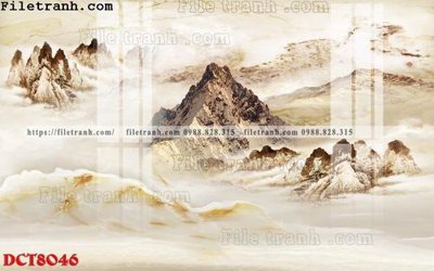 File tranh File in vân đá cẩm thạch DCT8046 (ảnh gốc) không bị mờ