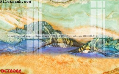 File in ấn cao cấp File in vân đá cẩm thạch DCT8086 (file gốc)