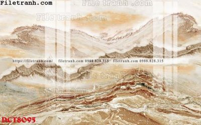 Tải file tranh gốc File in vân đá cẩm thạch DCT8095 chất lượng cao
