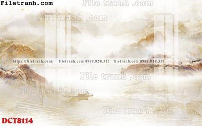 File in mica File in vân đá cẩm thạch DCT8114 (bản gốc) làm vách ngăn