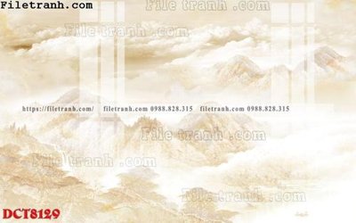 File tranh gốc File in vân đá cẩm thạch DCT8129 (bản quyền) độc đáo