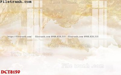 File gốc File in vân đá cẩm thạch DCT8159 (trang trí) cho phòng khách
