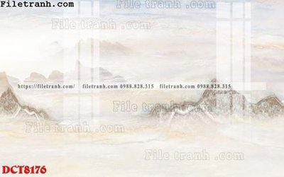 File gốc File in vân đá cẩm thạch DCT8176 (in tráng gương) ốp tường
