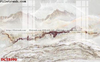 File in trần File in vân đá cẩm thạch DCT8196 (bản gốc) trời sao
