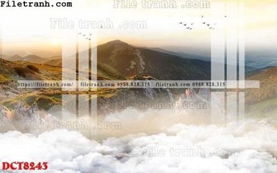 File gốc File in vân đá cẩm thạch DCT8243 (trang trí) phòng trẻ em