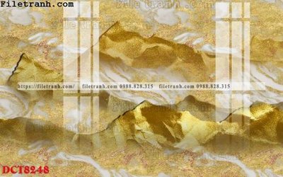 File gốc File in vân đá cẩm thạch DCT8248 (in lụa) hoa văn cổ điển