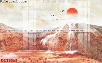 File tranh gốc File in vân đá cẩm thạch DCT8362 chủ đề hiện đại
