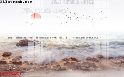 Tải file File in vân đá cẩm thạch DCT8423 (gốc) chủ đề hoa sen