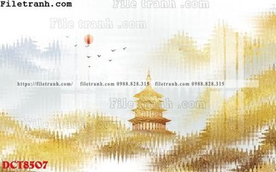 File tranh in mica File in vân đá cẩm thạch DCT8507 (độ phân giải cao)