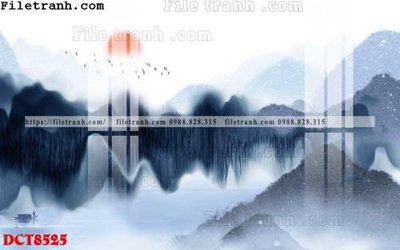 File tranh gốc File in vân đá cẩm thạch DCT8525 (bản quyền) độc đáo