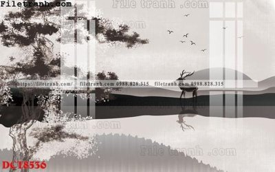 File gốc File in vân đá cẩm thạch DCT8536 (in lụa) hoa văn cổ điển