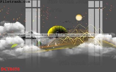 File ảnh File in vân đá cẩm thạch DCT8676 (gốc) cho trang trí nội thất