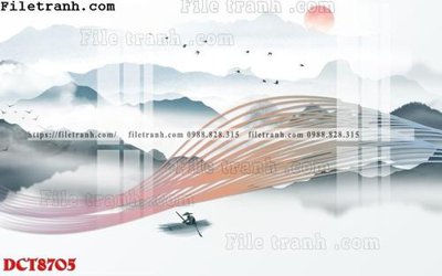 Tải file File in vân đá cẩm thạch DCT8705 (gốc) chủ đề phong thủy