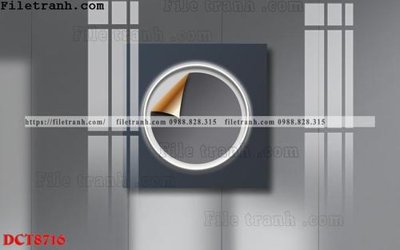 File tranh File in vân đá cẩm thạch DCT8716 (bản gốc) treo tường