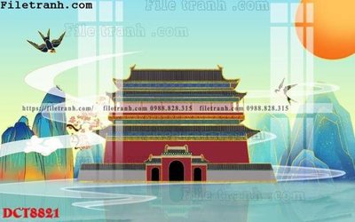 File tranh File in vân đá cẩm thạch DCT8821 (ảnh gốc) in trần nhà