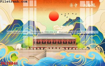 File tranh File in vân đá cẩm thạch DCT8841 (file gốc) chuẩn màu in