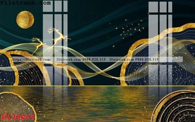 File in trần File in vân đá cẩm thạch DCT8905 (bản gốc) mây trời