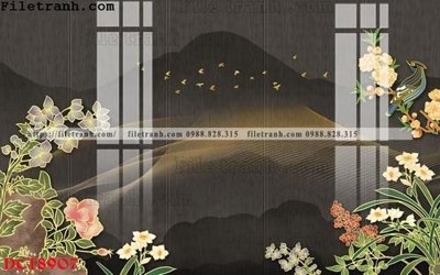 File in trần File in vân đá cẩm thạch DCT8907 (bản gốc) trời sao