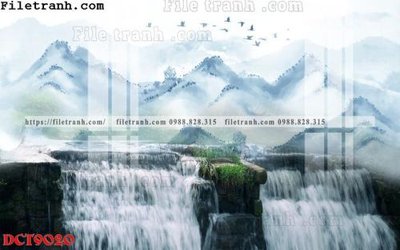 File tranh File in vân đá cẩm thạch DCT9020 (file gốc) chuẩn màu in