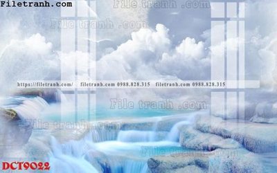 File in ấn File in vân đá cẩm thạch DCT9022 chuyên nghiệp