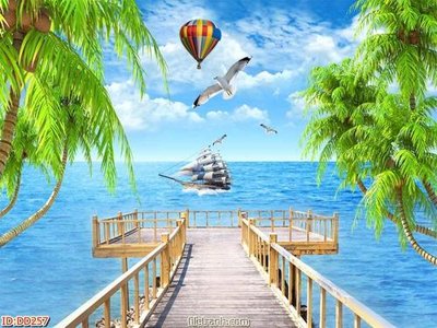 Hình ảnh gốc File gốc đại đương biển DD257 (để in khổ lớn)