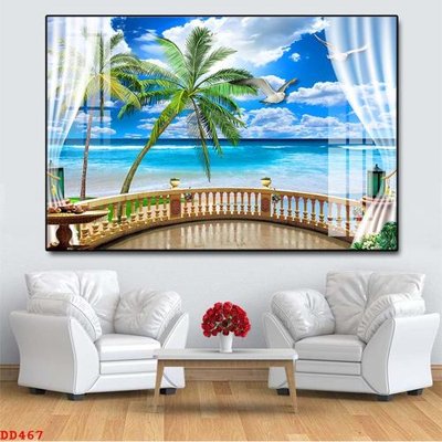 File gốc File gốc đại đương biển DD467 (in lụa) hoa văn cổ điển