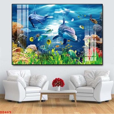 File gốc File gốc đại đương biển DD469 (in tráng gương) ốp tường