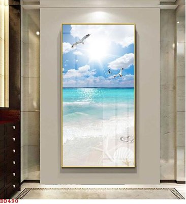 File in trần File gốc đại đương biển DD490 (bản gốc) mây trời