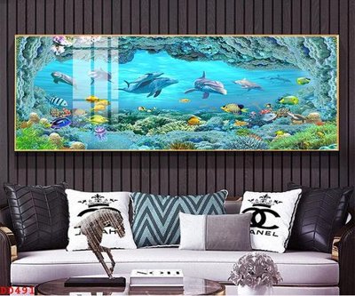 File ảnh File gốc đại đương biển DD491 (gốc) dùng in Pano