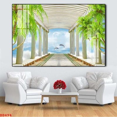 File gốc in tráng gương File gốc đại đương biển DD494 chi tiết