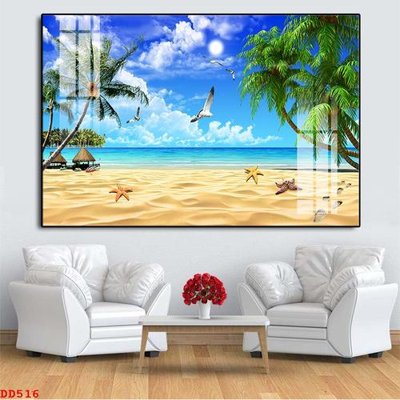 Tải file File gốc đại đương biển DD516 (PSD) cho in tranh 3D