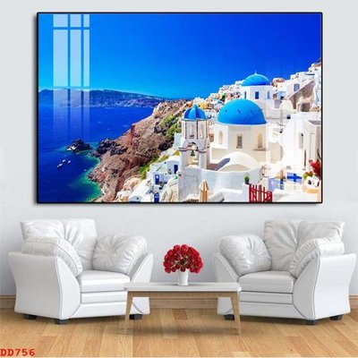 File tranh trang trí File gốc đại đương biển DD756 (file gốc)