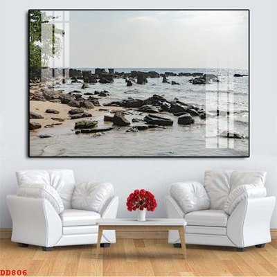 File tranh File gốc đại đương biển DD806 (bản gốc) treo phòng ăn