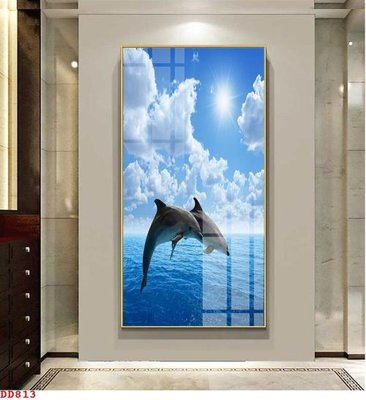 File ảnh File gốc đại đương biển DD813 (gốc) in poster