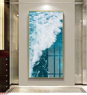 File tranh File gốc đại đương biển DD857 (gốc) in film