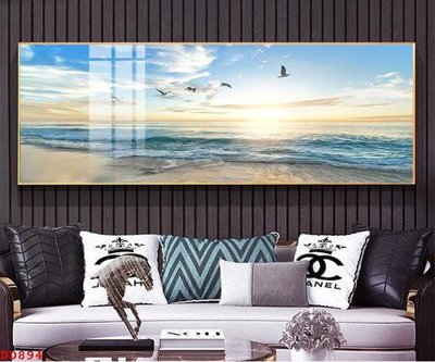 File tranh File gốc đại đương biển DD894 (bản gốc) in lụa 5D