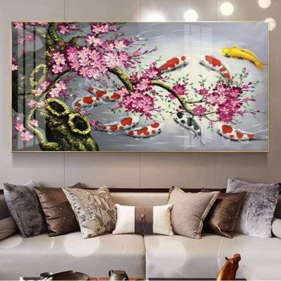 File in trần File tranh đồng quê DQ1024 (bản gốc) trời sao