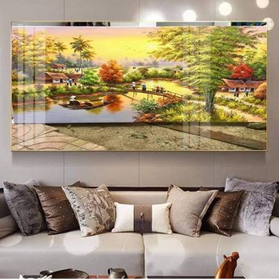 Tải file File tranh đồng quê DQ1052 (gốc) in trên mọi chất liệu