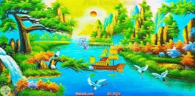 Tải về file tranh gốc File tranh đồng quê DQ14 (để in quảng cáo)