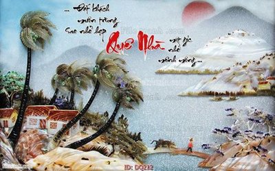 Tải file File tranh đồng quê DQ212 (gốc) làm file in ấn