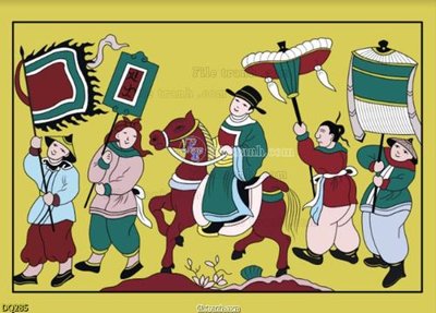 File gốc File tranh đồng quê DQ285 (in ấn) không giới hạn